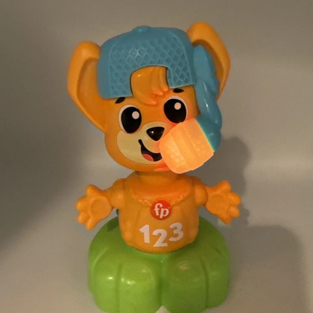 Fisher Price Link Squad Opposites Fox Interactive Learning Musical Toy-WORKS!